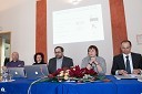 Gorazd Božič, vodja SI-CERT pri Arnesu, dr. Maja Bogataj Jančič, Inštitut IPI, prof. dr. József Györkös, UM FERI, Nataša Pirc Musar, Informacijska pooblaščenka in prof. dr. Rajko Knez, UM PF