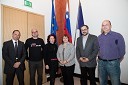 Prof. dr. Rajko Knez, UM PF, Vuk Ćosić, spletni umetnik in aktivist, dr. Maja Bogataj Jančič, Inštitut IPI, Nataša Pirc Musar, Informacijska pooblaščenka, prof. dr. József Györkös, UM FERI in Gorazd Božič, vodja SI-CERT pri Arnesu