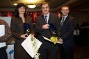 Mag. Marija Horvat, ravnateljica Osnovne šole Franceta Prešerna Črenšovci in Pomurka leta 2011, Vlado Karoly, podjetnik in Pomurec leta 2011 ter Dejan Fujs, direktor Radia Murski Val