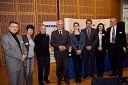 Prof. dr. Danijel Rebolj, rektor Univerze v Mariboru, Irena Polak Fištravec, povezovalka programa, ddr. Matjaž Mulej, Inštitut IRDO, predsednik Programskega odbora konference, Franc Hočevar, predsednik ZPMS, ..., Tomaž Kancler, podžupan MOM, Anita Hrast, direktorica Inštituta za razvoj družbene odgovornosti (IRDO), Slavko Pregl, direktor Javne agencije za knjigo