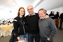 Nataša Pahernik, Heinz Slesak, generalni direktor Porsche Slovenija d.o.o. in Bojan Križaj, nekdanji smučar