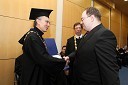 Prof. dr. Danijel Rebolj, rektor Univerze v Mariboru in dr. Jure Strnad, Fakulteta za kemijo in kemijsko tehnologijo Univerze v Mariboru