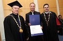 Prof. dr. Danijel Rebolj, rektor Univerze v Mariboru, dr. Igor Movrin, Medicinska fakulteta Univerze v Mariboru, prof. dr. Radovan Hojs, dekan Medicinske fakultete Univerze v Mariboru