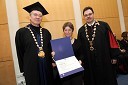 Prof. dr. Danijel Rebolj, rektor Univerze v Mariboru, dr. Katja Lah, Medicinska fakulteta Univerze v Mariboru, prof. dr. Radovan Hojs, dekan Medicinske fakultete Univerze v Mariboru