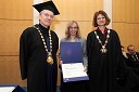 Prof. dr. Danijel Rebolj, rektor Univerze v Mariboru, dr. Nataša Pipenbaher, Fakulteta za naravoslovje in matematiko Univerze v Mariboru, prof. dr. Nataša Vaupotič, dekanica Fakultete za naravoslovje in matematiko