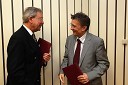 Dr. Erwin Kubesch, veleposlanik Avstrije v Sloveniji in prof. dr. Danijel Rebolj, rektor Univerze v Mariboru