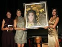 Gordana Sredojevič Goga, glavna in odgovorna urednica revij Smrklja, Eva, Lepa in zdrava, Živa Vadnov, Miss Slovenije 2004 in Sanja Grohar, Miss Slovenije 2005 - Fatalka leta