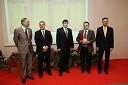 Janez Erjavec, direktor Pomurskega sejma, ..., Franc Bogovič, minister za kmetijstvo in okolje, Štefan Pavlinjek, predsednik upravnega odbora Obrtne Zbornice Slovenije in Zvonko Černač, minister za infrastrukturo in prostor