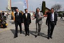 ..., Zvonko Černač, minister za infrastrukturo, Janez Erjavec, direktor Pomurskega sejma, Anton Kampuš, župan Gornje Radgone