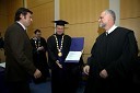 Dr. Alberto Milocco, Fakulteta za gradbeništvo UM, prof. dr. Danijel Rebolj, rektor Univerze v Mariboru in ...