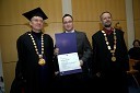 Prof. dr. Danijel Rebolj, rektor Univerze v Mariboru, dr. Primož Kosec, Fakulteta za elektrotehniko, računalništvo in informatiko (FERI) UM in 	prof. dr. Borut Žalik, dekan Fakultete za elektrotehniko, računalništvo in informatiko (FERI) UM