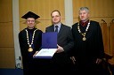 Prof. dr. Danijel Rebolj, rektor Univerze v Mariboru, dr. Benjamin Urh, Fakulteta za organizacijske vede UM in 	prof. dr. Marko Ferjan, dekan Fakultete za organizacijske vede UM