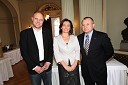 Mitja Čander, programski direktor javnega zavoda EPK Maribor 2012, Suzana Žilič Fišer, generalna direktorica Zavoda Maribor 2012 - EPK, Franc Kangler, župan Mestne občine Maribor