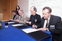 Prof. dr. Danijel Rebolj, rektor Univerze v Mariboru, prof. dr. Danilo Zavrtanik, rektor Univerze v Novi Gorici, prof. dr. Dragan Marušič, rektor Univerze na Primorskem in prof. dr. Radovan Stanislav Pejovnik, rektor Univerze v Ljubljani