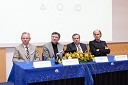 Prof. dr. Danijel Rebolj, rektor Univerze v Mariboru, prof. dr. Danilo Zavrtanik, rektor Univerze v Novi Gorici, prof. dr. Dragan Marušič, rektor Univerze na Primorskem in prof. dr. Radovan Stanislav Pejovnik, rektor Univerze v Ljubljani