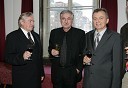 Jože Hudeček, Petar Radović in Anton Guzej, generalni direktor RTV Slovenija
