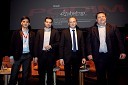 	Jugoslav Petković, Silicon Gardens, Blaž Kos, Go:global program, mag. Radovan Žerjav, Minister za gospodarski razvoj in tehnologijo in Peter Frankl, direktor in glavni urednik časnika Finance