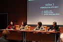 Sonja Šmuc, izvršna direktorica Združenja Manager, Tjaša Kolenc Filipčič, predsednica sekcije Mladi manager v Združenju Manager, mag. Sonja Klopčič, predsednica uprave in generalna direktorica Svea d.d. in Anton Papež, predsednik uprave Interenergo