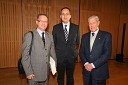 Antonio Rocco, pomočnik generalnega direktorja RTV Slovenija, prof. Egidio Ivetić, prorektor Univerze v Padovi, prof. Giovanni Radossi, direktor Centra za povijesna istraživanja, Rovinj