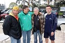 	Dragan Bosnić, poslanec v DZ, Zoran Janković, župan Mestne občine Ljubljana, 	Ivo Milovanovič, športni komentator in Marinko Galič, nogometaš