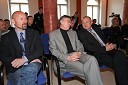 Prof. dr. Niko Samec, dekan Fakultete za strojništvo Univerze v Mariboru, prof. dr. Danijel Rebolj, rektor Univerze v Maribor, Milan Mikl, podžupan MOM