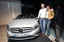 Mercedes-Benz razred A, Jože Potrebuješ, član skupine Čuki in Andreja Potrebuješ