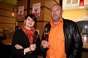 Andreja Novak, marketing Radgonske gorice in Bogdan Kozina, odgovorni urednik Gea Tv