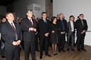 Zoran Janković, župan Mestne občine Ljubljana,  dr. Danilo Türk, predsednik Republike Slovenije, Suzana Žilić Fišer, generalna direktorica zavoda MARIBOR 2012, Tomaž Kancler, podžupan MOM, Mitja Čander, programski direktor javnega zavoda EPK Maribor 2012, Andrej Čas, župan Slovenj Gradca, Matjaž Zanoškar, poslanec