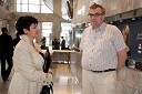 Mojca Jan Zoran, predsednica sveta SNG Nova Gorica in 	Borut Bašin, odnosi z javnostmi SNG Nova Gorica