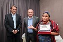 	Mag. Tomaž Kancler, podžupan MOM, Franc Kangler, župan MOM in dr. Rigoberta Menchú Tum, Nobelova nagrajenka