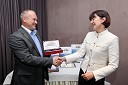 Franc Kangler, župan MOM in prof. dr. Lučka Kajfež Bogataj,  Nobelova nagrajenka