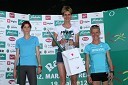 Ágnes Kiss, 2. mesto v polmaratonu, Lidija Cerkovnik, zmagovalka polmaratona in Aleksandra Fortin, 3. mesto v polmaratonu