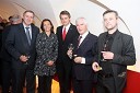 Jožef Jerovšek, dr. Suzana Žilič Fišer, generalna direktorica zavoda Maribor 2012 - Evropska prestolnica kulture, Tomaž Kancler, podžupan MOM, prof. dr. Ludvik Toplak, predsednik Alme mater Europaea – ESM ter Robert Križanič direktor festivala Ptuj odprto mesto