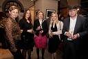 Valerija Žalig, Katarina Jesenko, Veronika Novak, Valentina Smej Novak, voditeljica oddaje Ljubezen gre skozi želodec in soprog Luka Novak, voditelj oddaje Ljubezen gre skozi želodec