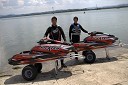 Rok Florjančič, svetovni prvak v jet skiju in brat Nac Florjančič, svetovni prvak v jet-skiju