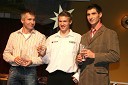 Najboljši motokrosisti: Janez Juhant, Klemen Gerčar in Sašo Kragelj