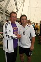 Smiljan Kreže, organizator dogodkov in Zlatko Zahovič, športni direktor NK Maribor