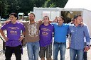 Zlatko Zahovič, športni direktor NK Maribor, Amir Karič, Marinko Galić, Aleš Čeh in ..., nekdanji nogometaši