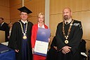 Prof. dr. Danijel Rebolj, rektor Univerze v Mariboru, dr. Brigita Altenbaher, Fakulteta za strojništvo UM in prof. dr. Niko Samec, dekan Fakultete za strojništvo Univerze v Mariboru