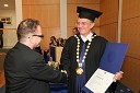 Dr. Andrej Ivanič, Fakulteta za gradbeništvo UM in prof. dr. Danijel Rebolj, rektor Univerze v Mariboru