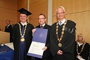 	Prof. dr. Danijel Rebolj, rektor Univerze v Mariboru, dr. Andrej Ivanič, Fakulteta za gradbeništvo UM in prof. dr. Miroslav Premrov, Fakulteta za gradbeništvo UM