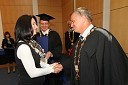 Dr. Tanja Botić, Medicinska fakulteta UM in prof. dr. Ivan Krajnc, dekan Medicinske fakultete UM