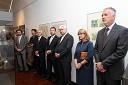 Franc Gerič, direktor Galerije-Muzeja Lendave, mag. Anton Balažek, župan Občine Lendava, László Surján, podpredsednik Evropskega parlamenta, ... in ...