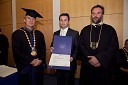 Prof. dr. Danijel Rebolj, rektor Univerze v Mariboru, dr. Robert Brumnik, Fakulteta za varnostne vede Univerze v Mariboru in prof. dr. Gorazd Meško, dekan Fakultete za varnostne vede Univerze v Mariboru