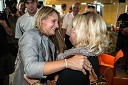 Ines Dominc in Mateja Kopitar, mama Anžeta Kopitarja