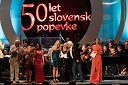 Lado Leskovar, Nuška Drašček, Darja Švajger, Anika Horvat, Nuša Derenda, pevke, Nino Robič, pevec in 	Bernarda Žarn, povezovalka dogodka