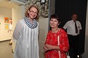 Mirjana Koren, direktorica Pokrajinskega muzeja Maribor in Breda Varl, upokojena direktorica LGM
