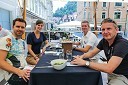 Aleš Lakota, Autocommerce, Stefanie Aldinger, Global Communications Mercedes-Benz Cars, Johann Buss, strateški projektni manager pri Mercedes razred A in Igor Geršak, direktor področja osebnih vozil pri Autocommerce