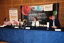 Jagoda Đorđevič, odnosi z javnostmi EPK, Marie Therese Sanchez-Schmid, vodja delegacije Odbora za kulturo in izobraževanje EP, Suzana Žilič Fišer, generalna direktorica Zavoda Maribor 2012 - EPK, dr. Milan Zver, član delegacije in slovenski poslanec v EP,