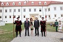 Anton Kampuš, župan Gornje Radgone, dr. Žiga Turk, minister za izobraževanje, znanost, kulturo in šport, Norma Bale, direktorica Kultprotur